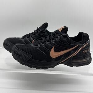 Nike Air Max Torch 4 Women's Running Shoes Size 8.5 Black Pink 343851-12 Low Top